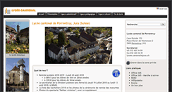 Desktop Screenshot of lycee.ch